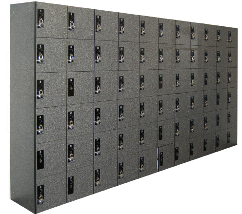 Phenolic Locker Bank